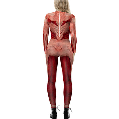 Women's Halloween Jumpsuit | Funny Long Sleeve One-Piece Costume | S–2XL Women's Halloween Jumpsuit – Funny Long Sleeve One-Piece Costume S–2XL