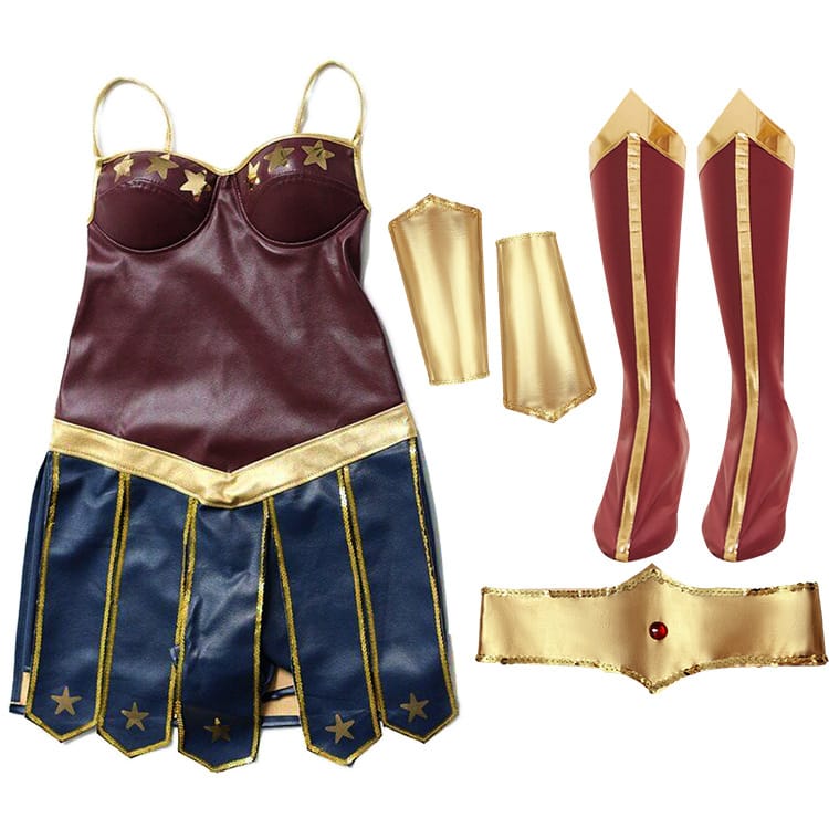 Wonder Woman Greek Goddess Costume | Halloween & Cosplay Set S–3XL Wonder Woman Greek Goddess Costume – Halloween & Cosplay Set