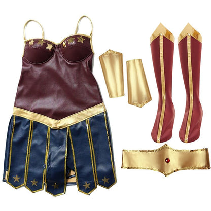 Wonder Woman Greek Goddess Costume | Halloween & Cosplay Set S–3XL Wonder Woman Greek Goddess Costume – Halloween & Cosplay Set