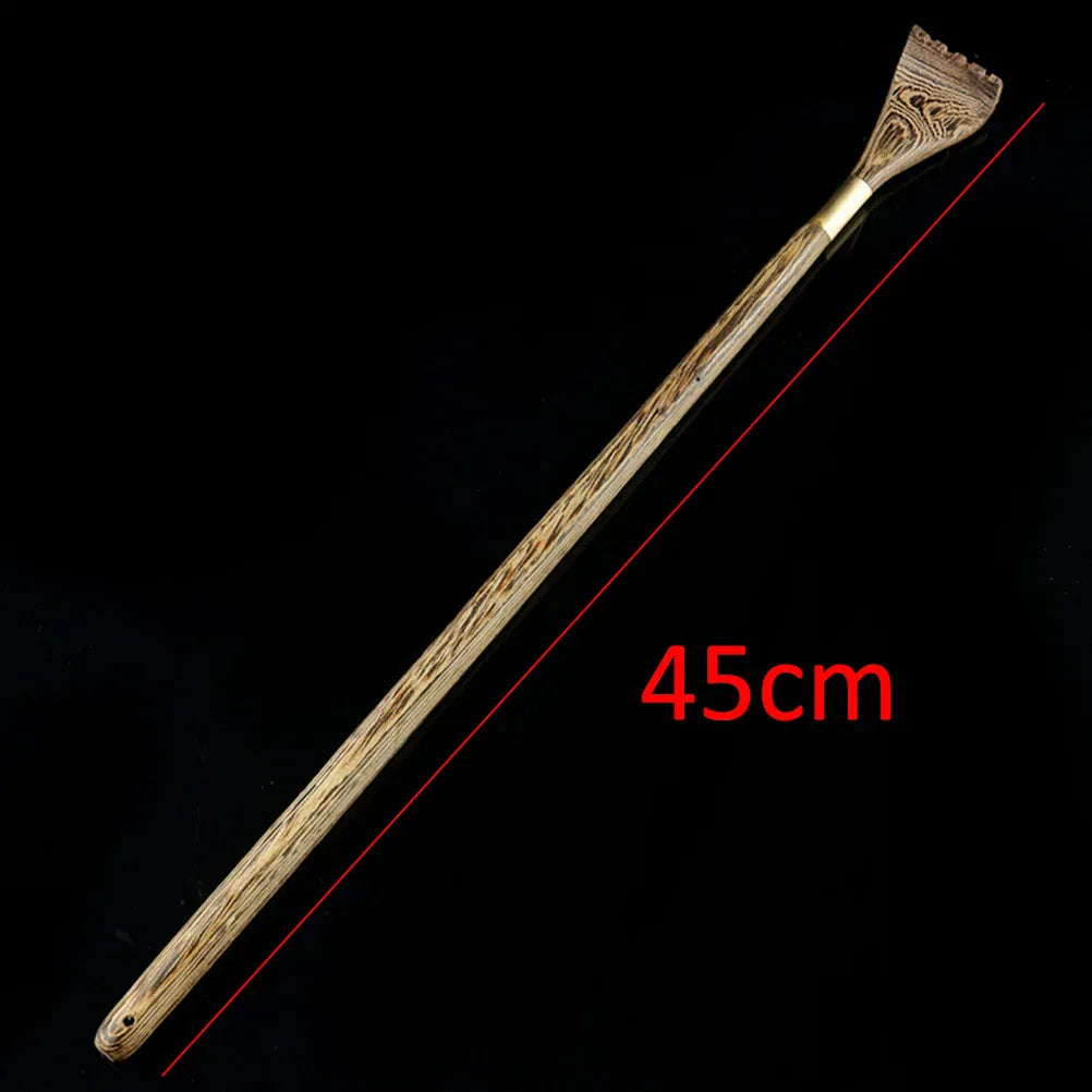 Wooden Back Scratcher, 45 cm Long Reach | Wahooly Wooden Back Scratcher | 45 cm Long-Reach Design