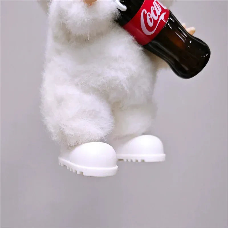 Workwear Outfit Clothes For Labubu Doll Fast Food French Fries Hamburgers Fahsion Coffee Apron Cosplay Clothing Accessories Workwear Outfit Clothes For Labubu Doll Fast Food French Fries Hamburgers Fahsion Coffee Apron Cosplay Clothing Accessories