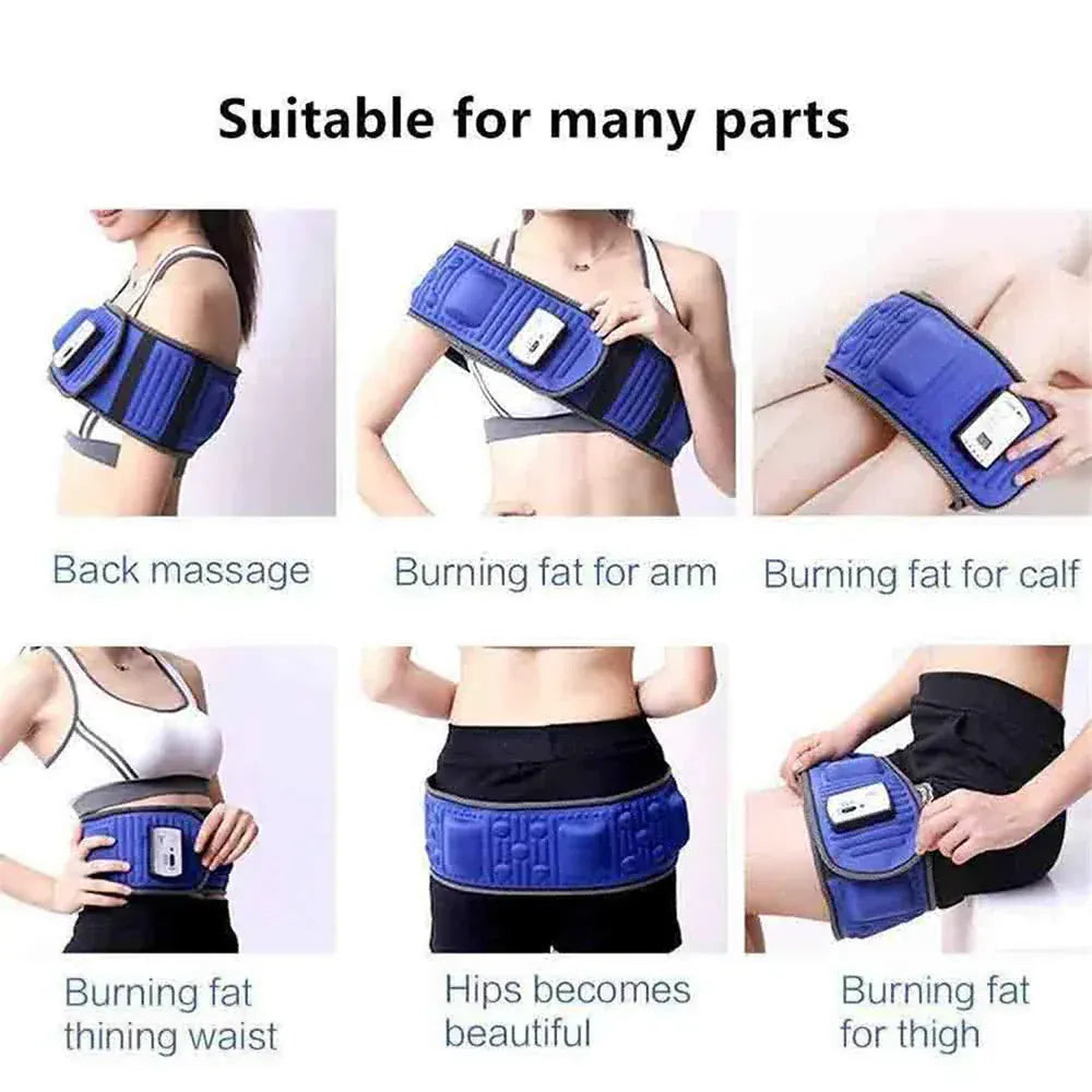 X5 Vibration Full Body Belt Abdominal Massager Electric Waist Fat Burning Slimming Belt Weight Loss Equipment Muscle Stimulator X5 Vibration Full Body Belt Abdominal Massager Electric Waist Fat Burning Slimming Belt Weight Loss Equipment Muscle Stimulator