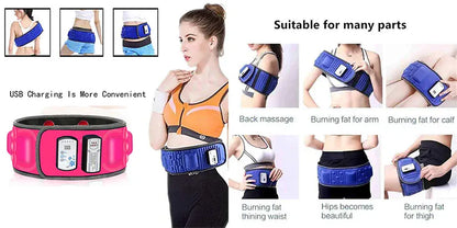 X5 Vibration Full Body Belt Abdominal Massager Electric Waist Fat Burning Slimming Belt Weight Loss Equipment Muscle Stimulator X5 Vibration Full Body Belt Abdominal Massager Electric Waist Fat Burning Slimming Belt Weight Loss Equipment Muscle Stimulator