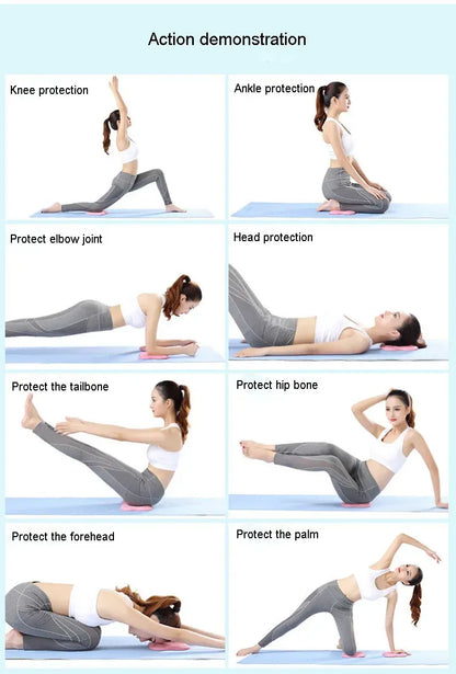 Yoga Kneeling Mat Thickened Flat Support Mat Knee Pad Portable Elbow Pad Yoga Mat Sports Fitness Yoga Kneeling Mat Thickened Flat Support Mat Knee Pad Portable Elbow Pad Yoga Mat Sports Fitness