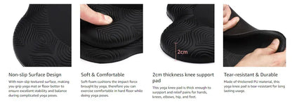 Yoga Kneeling Mat Thickened Flat Support Mat Knee Pad Portable Elbow Pad Yoga Mat Sports Fitness Yoga Kneeling Mat Thickened Flat Support Mat Knee Pad Portable Elbow Pad Yoga Mat Sports Fitness