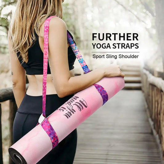 Yoga Mat Strap Belt | Adjustable Shoulder Carry Sling & Stretch Band – 9 Colors Yoga Mat Strap Belt – Adjustable Shoulder Carry Sling & Stretch Band for Yoga, Pilates & Fitness | 9 Colors
