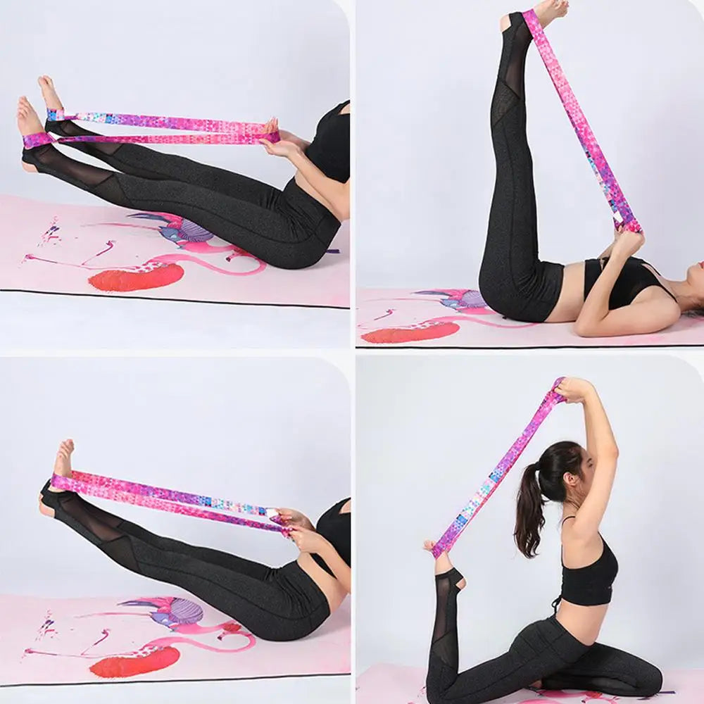 Yoga Mat Strap Belt | Adjustable Shoulder Carry Sling & Stretch Band – 9 Colors Yoga Mat Strap Belt – Adjustable Shoulder Carry Sling & Stretch Band for Yoga, Pilates & Fitness | 9 Colors