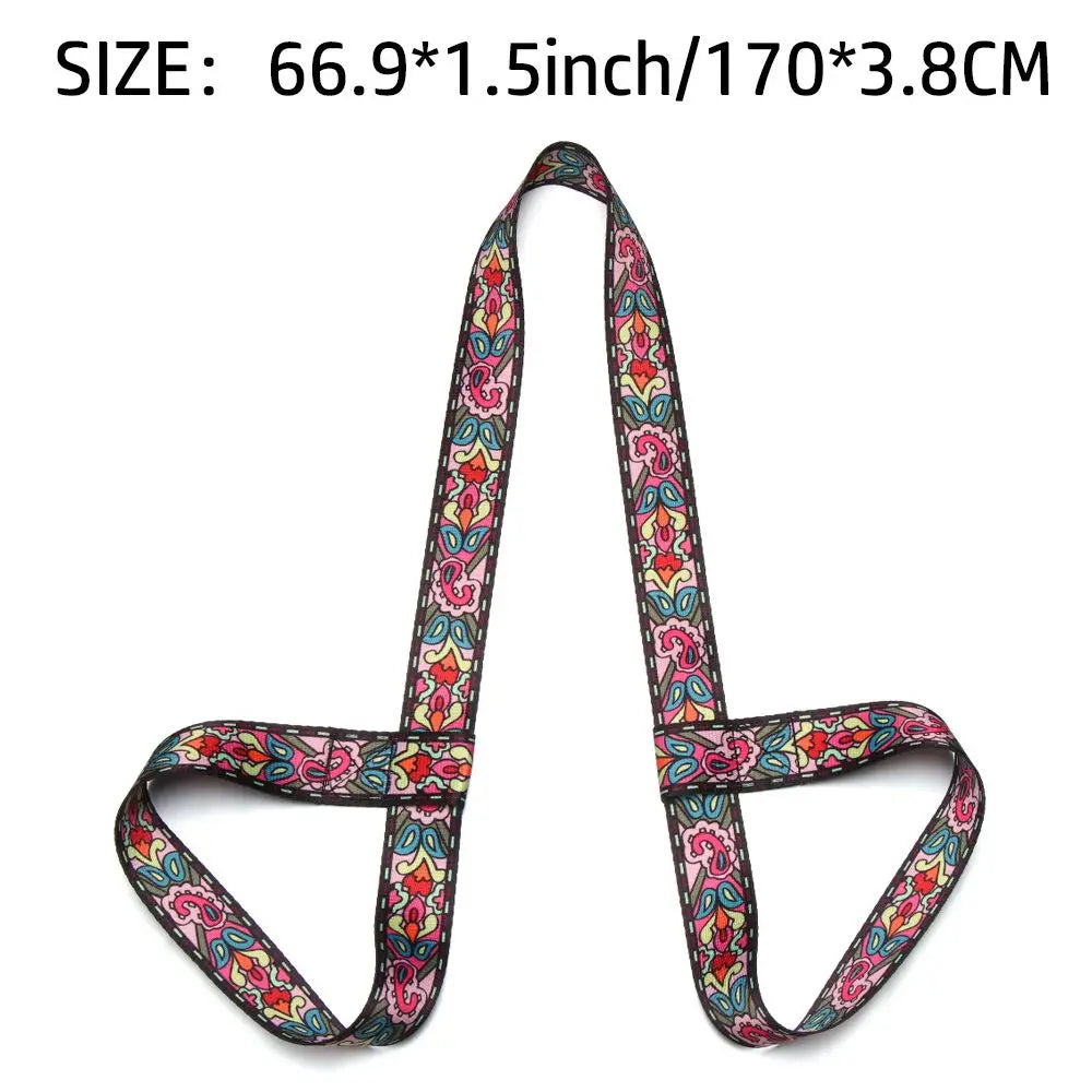 Yoga Mat Strap Belt | Adjustable Shoulder Carry Sling & Stretch Band – 9 Colors Yoga Mat Strap Belt – Adjustable Shoulder Carry Sling & Stretch Band for Yoga, Pilates & Fitness | 9 Colors
