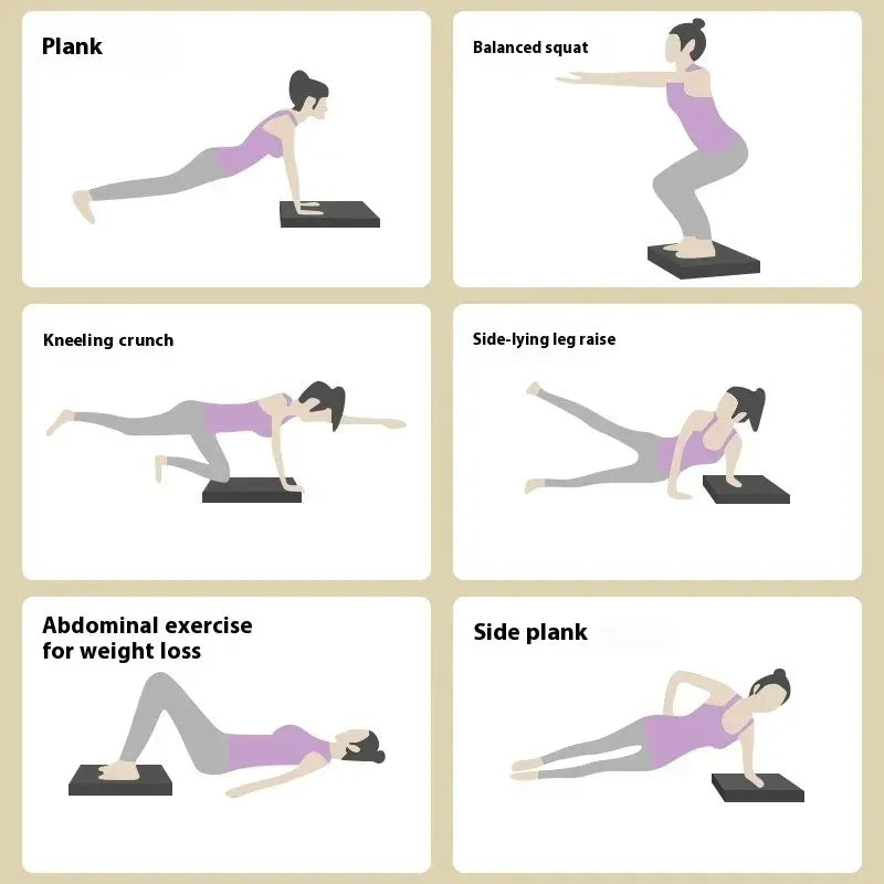 Yoga Mats Thick Anti-slip Gym Gymnastics Mat Home Anti-slip Workout Mat Ab Wheel Training Elbow Pads Core Strength Training Yoga Mats Thick Anti-slip Gym Gymnastics Mat Home Anti-slip Workout Mat Ab Wheel Training Elbow Pads Core Strength Training