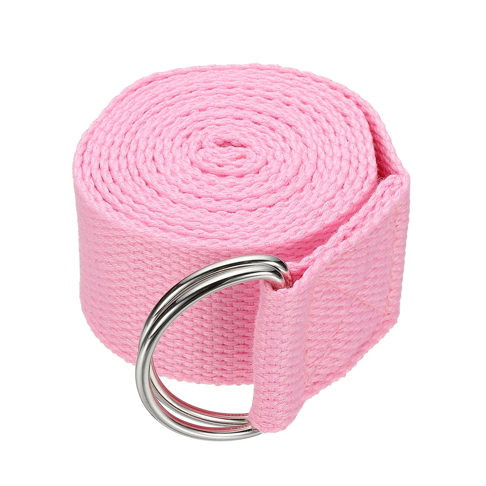 Yoga Strap for Stretching | Adjustable D-Ring Buckle | 3 Lengths & 10 Colors – Yoga, Pilates & Dance Yoga Strap for Stretching – Adjustable Metal D-Ring Buckle | 3 Lengths, 10 Colors | Yoga, Pilates & Dance
