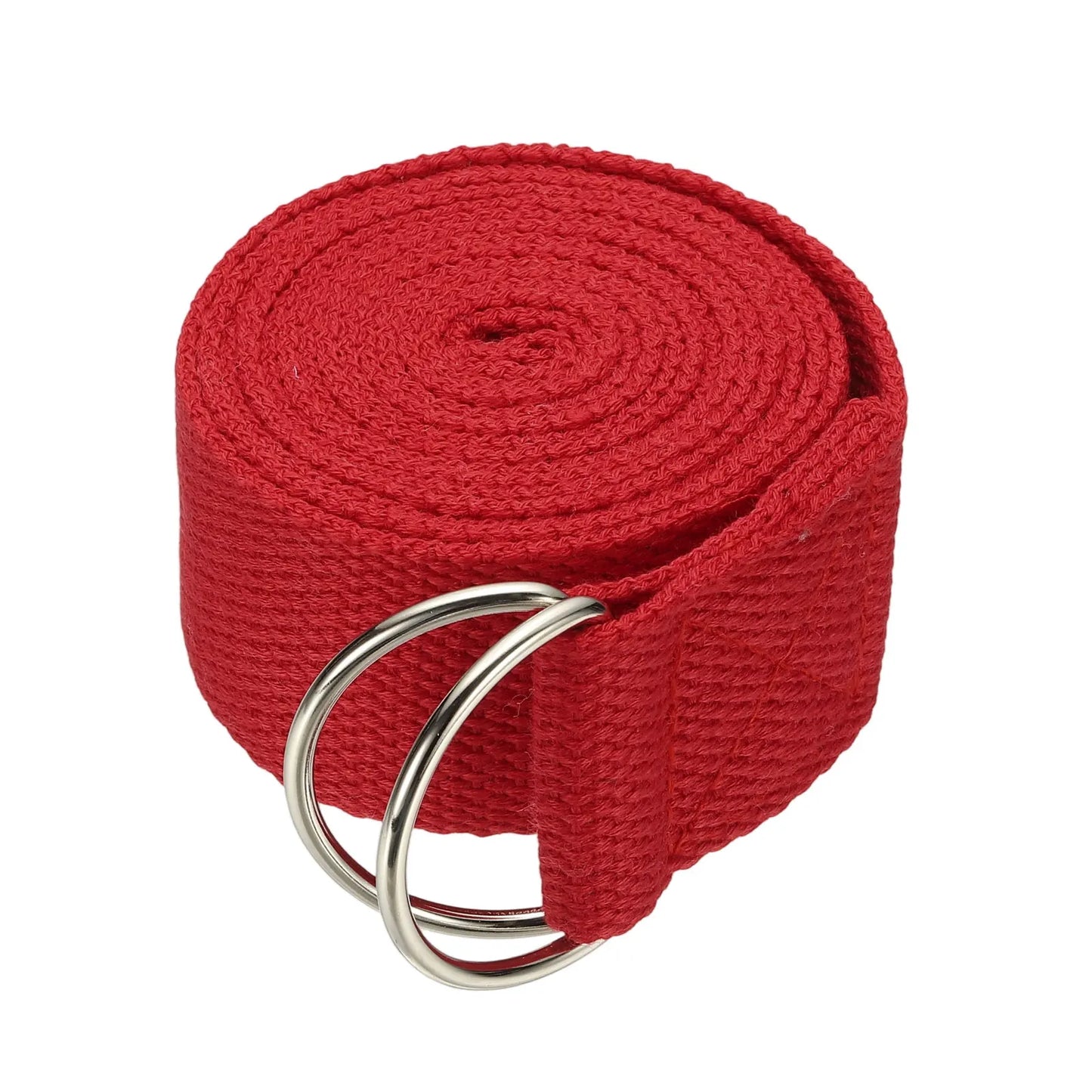 Yoga Strap for Stretching | Adjustable D-Ring Buckle | 3 Lengths & 10 Colors – Yoga, Pilates & Dance Yoga Strap for Stretching – Adjustable Metal D-Ring Buckle | 3 Lengths, 10 Colors | Yoga, Pilates & Dance