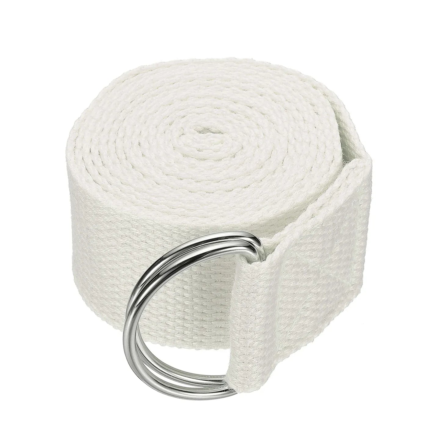 Yoga Strap for Stretching | Adjustable D-Ring Buckle | 3 Lengths & 10 Colors – Yoga, Pilates & Dance Yoga Strap for Stretching – Adjustable Metal D-Ring Buckle | 3 Lengths, 10 Colors | Yoga, Pilates & Dance