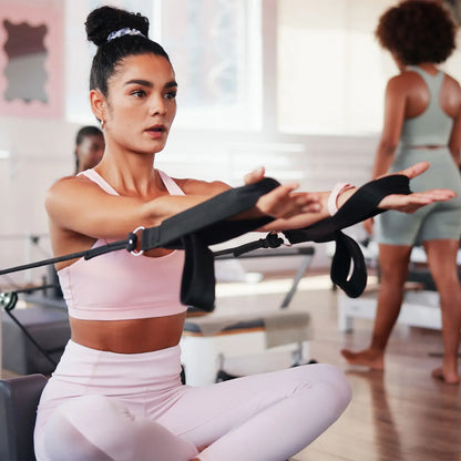 Yoga Strap for Stretching | Adjustable D-Ring Buckle | 3 Lengths & 10 Colors – Yoga, Pilates & Dance Yoga Strap for Stretching – Adjustable Metal D-Ring Buckle | 3 Lengths, 10 Colors | Yoga, Pilates & Dance