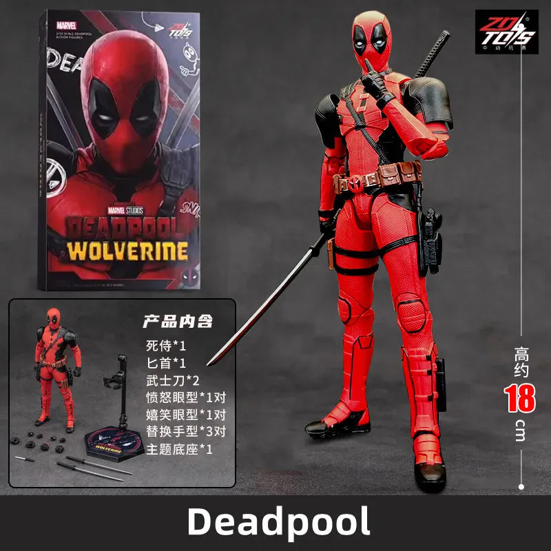 ZD Toys film 1:10 Deadpool or Wolverine Action figure ZD Toys film 1:10 Deadpool or Wolverine Action figure