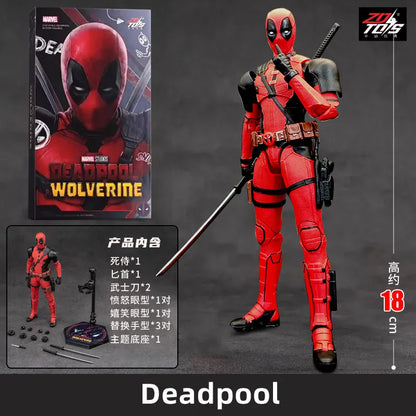 ZD Toys film 1:10 Deadpool or Wolverine Action figure ZD Toys film 1:10 Deadpool or Wolverine Action figure