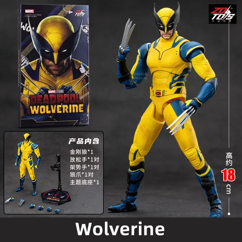 ZD Toys film 1:10 Deadpool or Wolverine Action figure ZD Toys film 1:10 Deadpool or Wolverine Action figure
