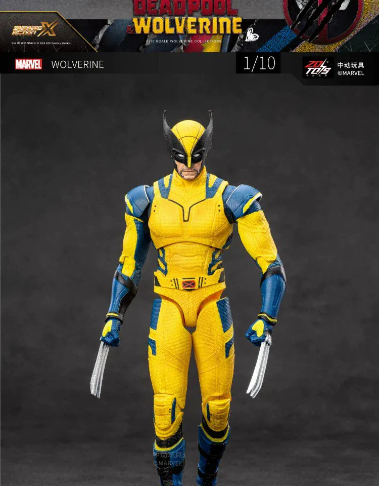ZD Toys film 1:10 Deadpool or Wolverine Action figure ZD Toys film 1:10 Deadpool or Wolverine Action figure
