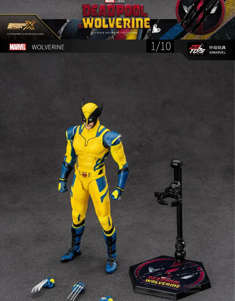ZD Toys film 1:10 Deadpool or Wolverine Action figure ZD Toys film 1:10 Deadpool or Wolverine Action figure