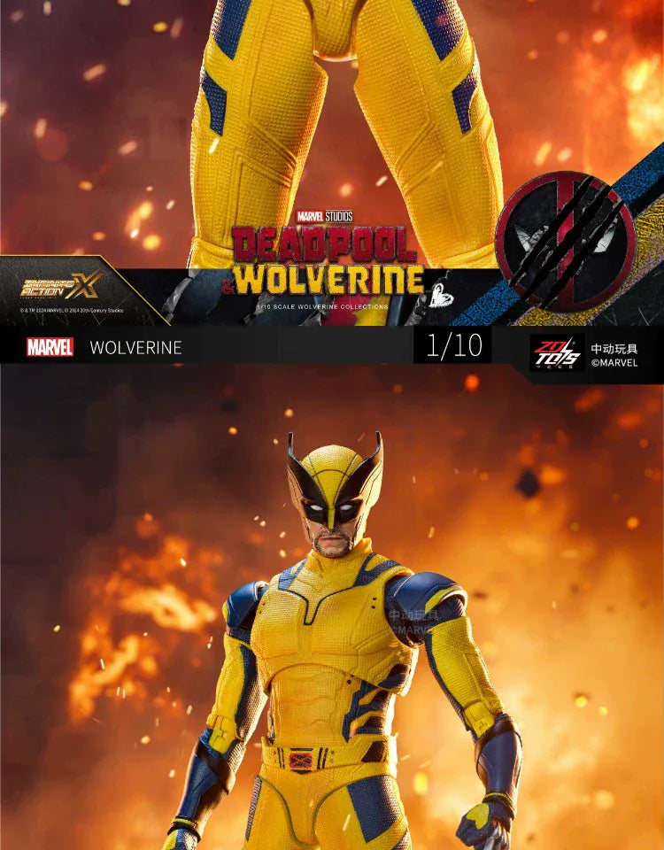 ZD Toys film 1:10 Deadpool or Wolverine Action figure ZD Toys film 1:10 Deadpool or Wolverine Action figure