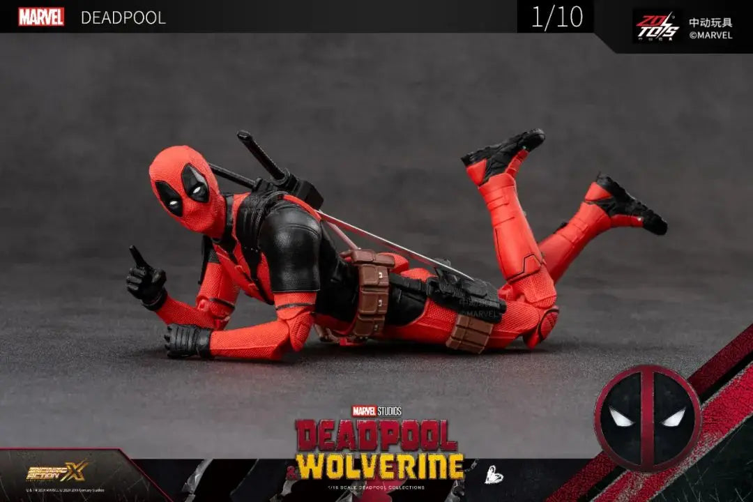 ZD Toys film 1:10 Deadpool or Wolverine Action figure ZD Toys film 1:10 Deadpool or Wolverine Action figure