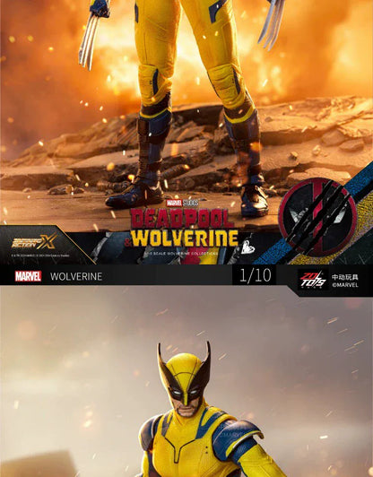 ZD Toys film 1:10 Deadpool or Wolverine Action figure ZD Toys film 1:10 Deadpool or Wolverine Action figure