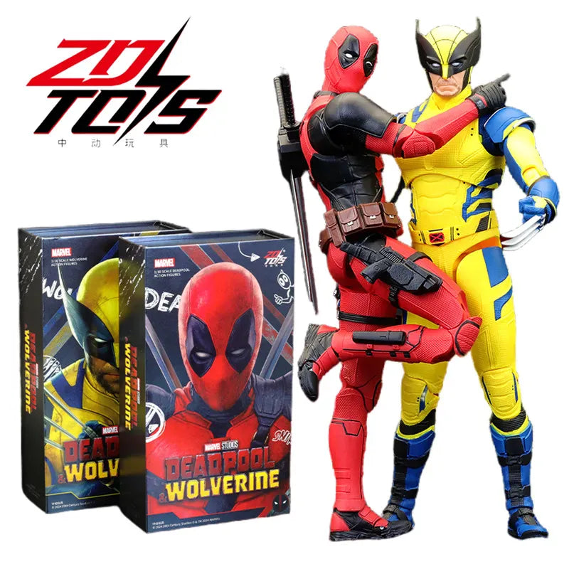 ZD Toys film 1:10 Deadpool or Wolverine Action figure ZD Toys film 1:10 Deadpool or Wolverine Action figure