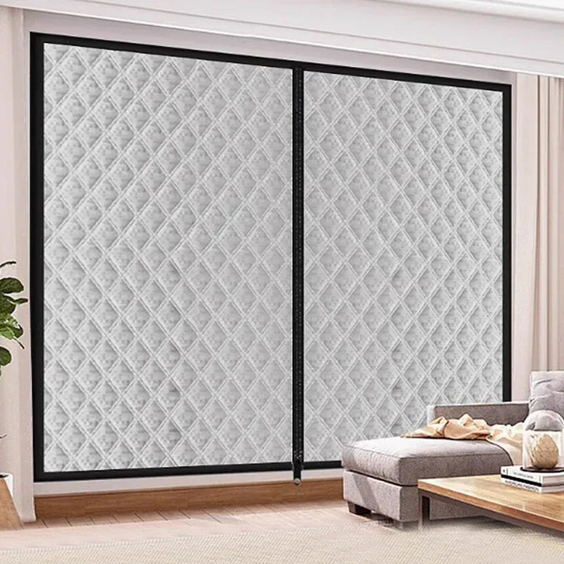 Zipper,Winter warm curtains,insulated windproof sealed windows,cold proof and insulated,screen windows,Shading,sound insulation Zipper,Winter warm curtains,insulated windproof sealed windows,cold proof and insulated,screen windows,Shading,sound insulation
