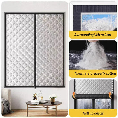 Zipper,Winter warm curtains,insulated windproof sealed windows,cold proof and insulated,screen windows,Shading,sound insulation Zipper,Winter warm curtains,insulated windproof sealed windows,cold proof and insulated,screen windows,Shading,sound insulation